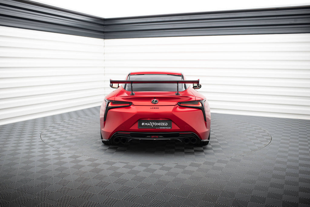 Alettone Lexus LC Mk1 in Fibra di Carbonio — vista dall'alto