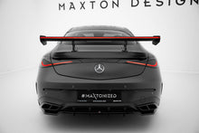 Carica l'immagine nel visualizzatore di Gallery, Alettone V.1 Mercedes CLE C236 AMG-Line in Fibra di Carbonio + LED — dettaglio del profilo