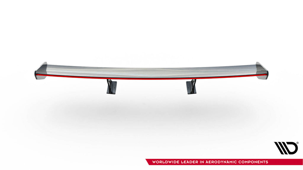 Alettone V.2 Mercedes CLE C236 AMG-Line in Fibra di Carbonio + LED — vista dall'alto