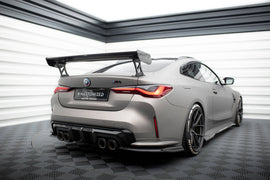 Alettone Maxton Design compatibile con BMW Serie M4 G82 M-Pack in Fibra di Carbonio (con montanti esterni) — dettaglio del profilo