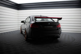 Alettone Maxton Design compatibile con BMW Serie M2 F87 M-Pack in Fibra di Carbonio + LED (con montanti esterni) — vista d'insieme