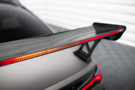 Alettone Maxton Design compatibile con BMW Serie M4 G82 M-Pack in Fibra di Carbonio + LED — dettaglio del profilo
