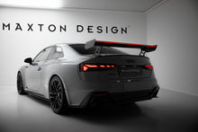 Carica l'immagine nel visualizzatore di Gallery, Alettone V.2 Audi A5 Coupé F5 S-Line in Fibra di Carbonio + LED — vista d'insieme