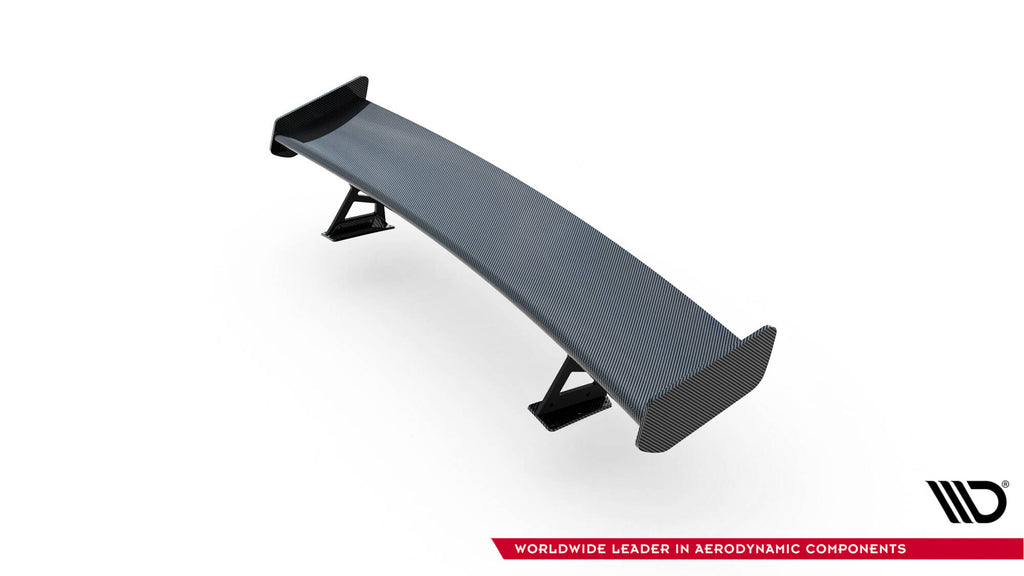 Alettone V.2 Audi A5 Coupé F5 S-Line in Fibra di Carbonio + LED — particolare del bordo