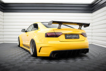 Carica l'immagine nel visualizzatore di Gallery, Alettone Audi A5 Coupé 8T in Fibra di Carbonio (con montanti interni) — montato sulla vettura