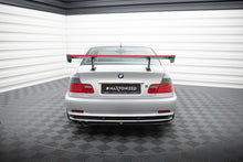 Load image into Gallery viewer, Alettone BMW Serie 3 Coupé E46 in Fibra di Carbonio + LED — vista angolata