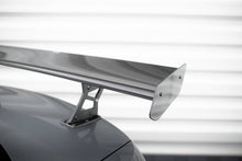 Carica l'immagine nel visualizzatore di Gallery, Alettone BMW Serie 3 Coupé E92 M-Pack in Fibra di Carbonio + LED (con montanti interni) — dettaglio della superficie