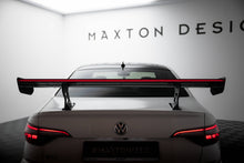 Carica l'immagine nel visualizzatore di Gallery, Alettone Volkswagen Jetta GLI Mk7 in Fibra di Carbonio + LED — particolare del bordo