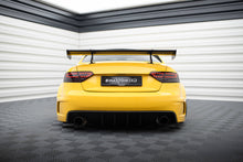 Load image into Gallery viewer, Alettone Audi A5 Coupé 8T in Fibra di Carbonio (con attacco swan neck superiore) — montato sulla vettura