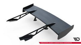 Alettone Chevrolet Corvette C7 Stingray / Grand Sport in Fibra di Carbonio + LED (con attacco swan neck superiore) — dettaglio del profilo