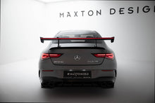 Alettone Mercedes CLA Coupé C118 AMG-Line / AMG 35 / AMG 35 Aero in Fibra di Carbonio + LED (con attacco swan neck superiore) — particolare della finitura