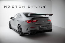 Alettone Mercedes CLA Coupé C118 AMG-Line / AMG 35 / AMG 35 Aero in Fibra di Carbonio + LED (con attacco swan neck superiore) — vista posteriore