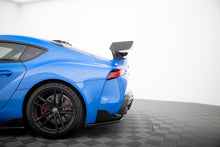 Load image into Gallery viewer, Alettone Toyota Supra Mk5 in Fibra di Carbonio + LED (con attacco swan neck superiore) — dettaglio del profilo