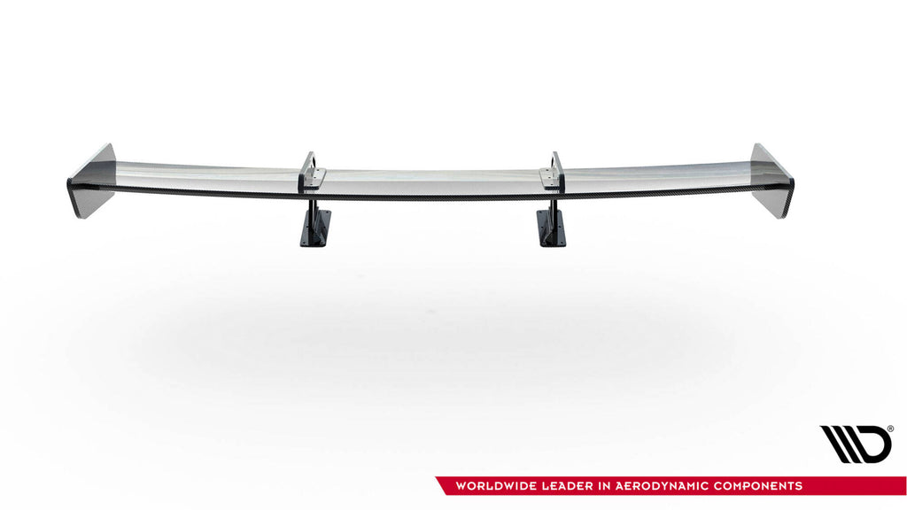 Alettone Mazda MX-5 ND in Fibra di Carbonio (con attacco swan neck superiore) — vista laterale