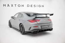 Alettone Mercedes CLA Coupé C118 AMG-Line / AMG 35 / AMG 35 Aero in Fibra di Carbonio (con attacco swan neck superiore) — dettaglio del profilo