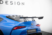 Load image into Gallery viewer, Alettone Toyota Supra Mk5 in Fibra di Carbonio (con attacco swan neck superiore) — dettaglio del profilo
