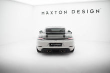 Load image into Gallery viewer, Alettone V.1 Porsche Cayman 982c Cayman T / Cayman GTS in Fibra di Carbonio (con attacco swan neck superiore) — vista posteriore