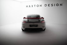 Load image into Gallery viewer, Alettone V.2 Porsche Cayman 982c Cayman T / Cayman GTS in Fibra di Carbonio + LED (con attacco swan neck superiore) — montato sulla vettura