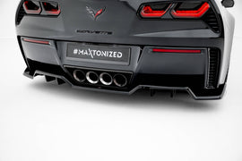 Splitter Posteriore Centrale Chevrolet Corvette Z06 C7 — vista d'insieme