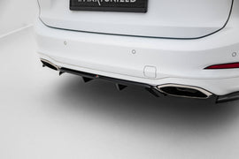 Splitter Posteriore Centrale Ford Focus Station Wagon Mk4 Vignale — dettaglio del profilo