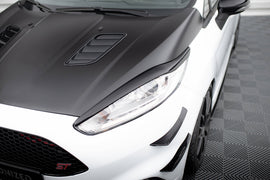 Palpebre fari V.1 Maxton Design per Ford Fiesta Mk7 Facelift, ABS nero lucido