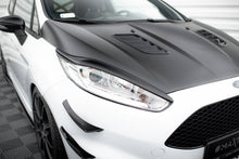 Carica l'immagine nel visualizzatore di Gallery, Palpebre fari V.1 Maxton Design per Ford Fiesta Mk7 Facelift, ABS nero lucido — vista posteriore