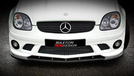 Paraurti anteriore AMG 204 Look Maxton Design per Mercedes SLK R170, vetroresina