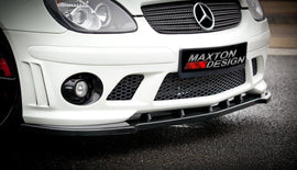 Paraurti anteriore AMG 204 Look Maxton Design per Mercedes SLK R170, vetroresina - vista d'insieme