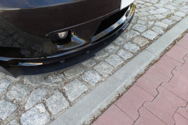 Lip anteriore Racing Maxton Design per Toyota Celica T23 — ABS nero con tiranti, vista di dettaglio