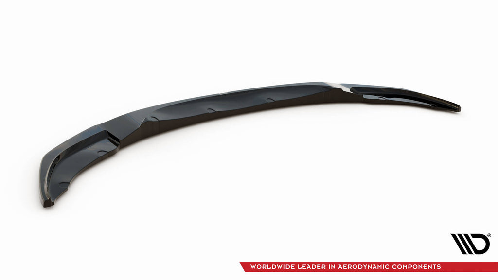 Dettaglio del profilo del lip anteriore V.2 Maxton Design compatibile con BMW M5 F10