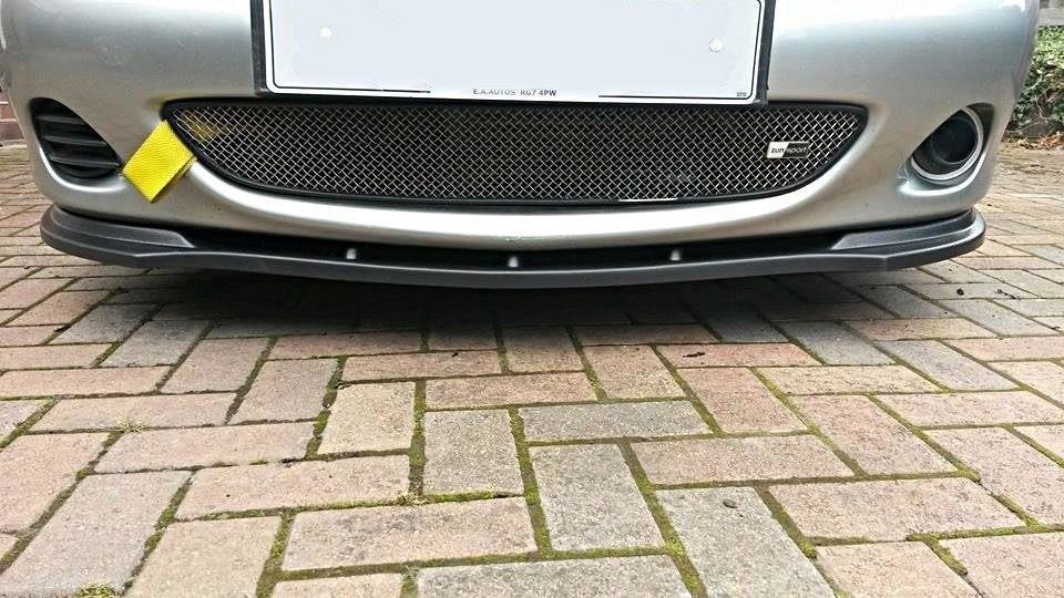 Splitter anteriore in ABS per Mazda MX-5 NB Facelift - vista di dettaglio