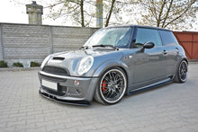 Carica l'immagine nel visualizzatore di Gallery, Lip anteriore Maxton Design per MINI R53 Cooper S JCW, ABS nero lucido