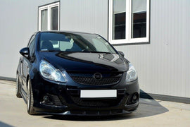 Lip anteriore Opel Corsa D OPC montato sul paraurti Nürburgring