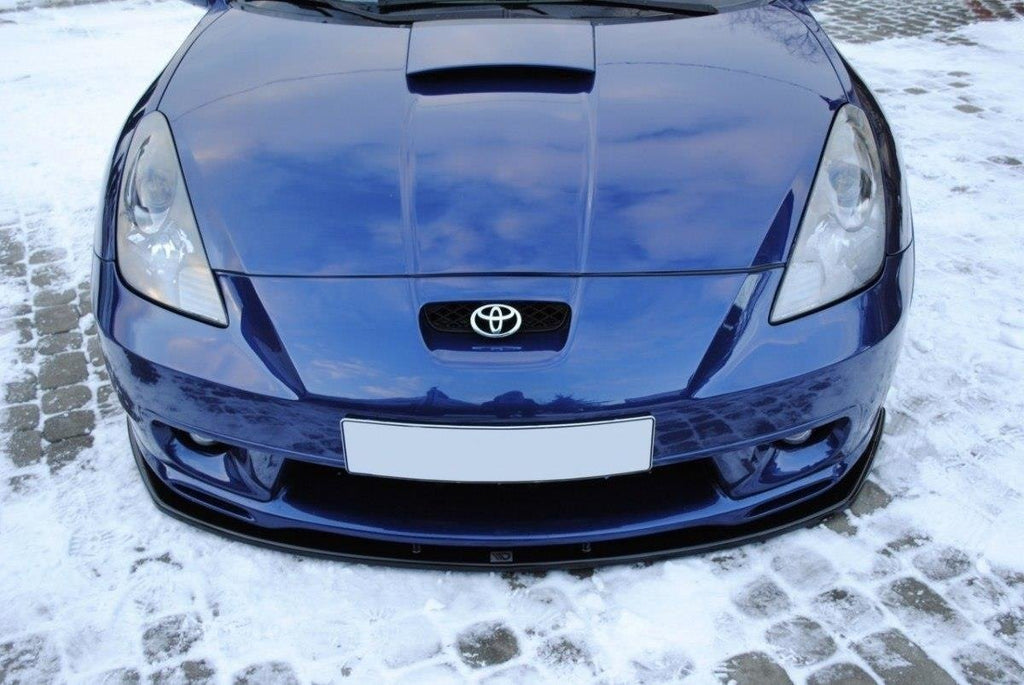 Lip anteriore Maxton Design per Toyota Celica T23 pre-facelift, ABS nero lucido