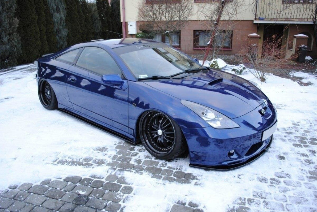 Lip anteriore Toyota Celica T23 montato sul paraurti