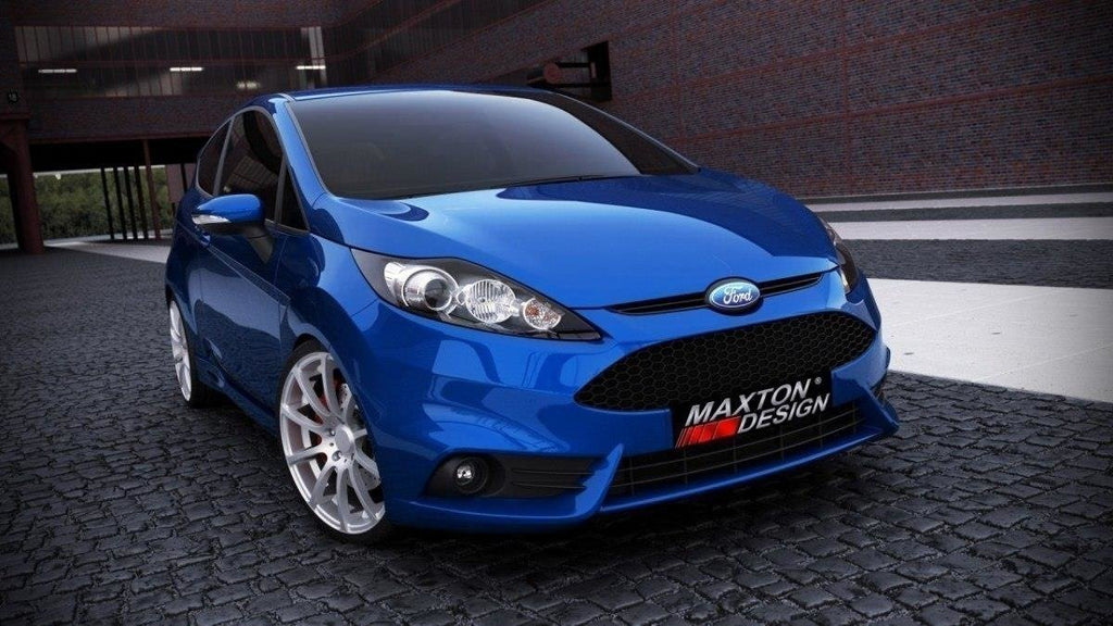 Paraurti anteriore Maxton Design look ST in vetroresina per Ford Fiesta Mk7 — vista principale