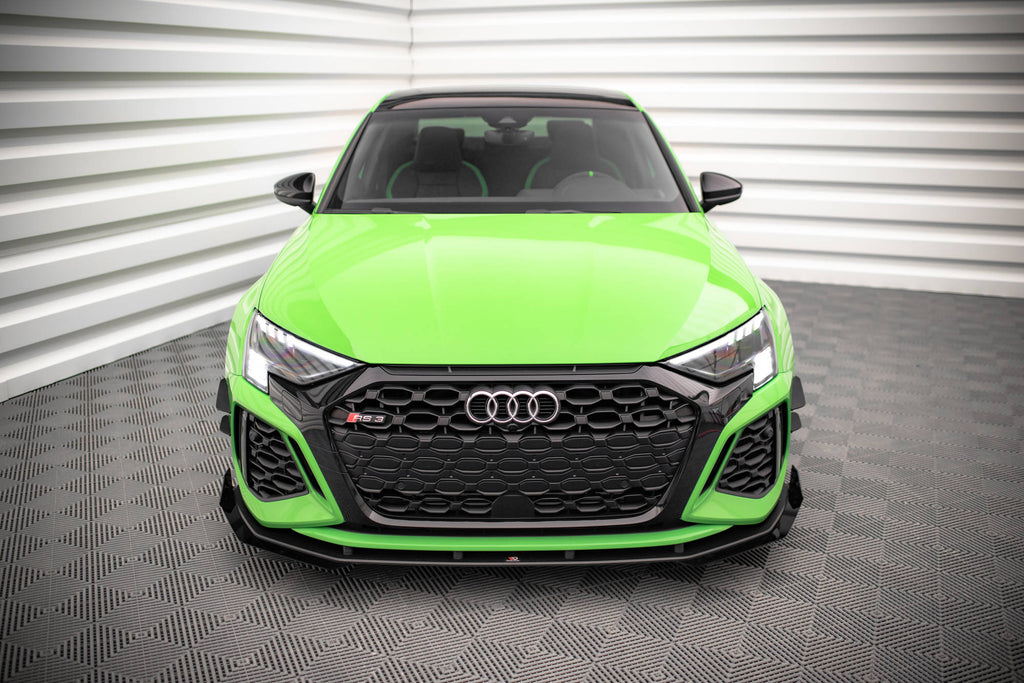 Canards Maxton Design per Audi RS3 8Y, alette in ABS per paraurti anteriore