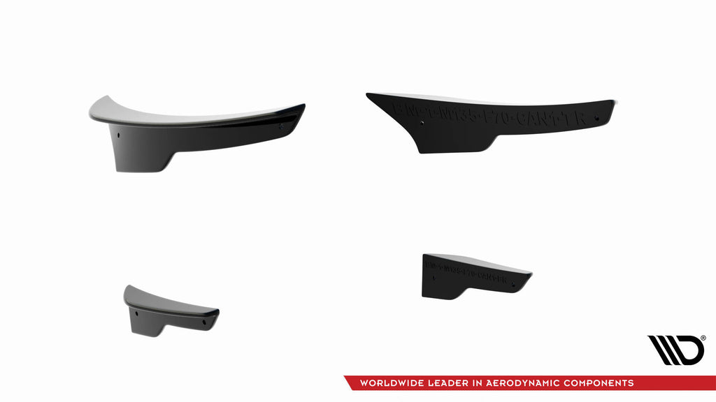 Canards M135i BMW Serie 1 F70 — vista posteriore
