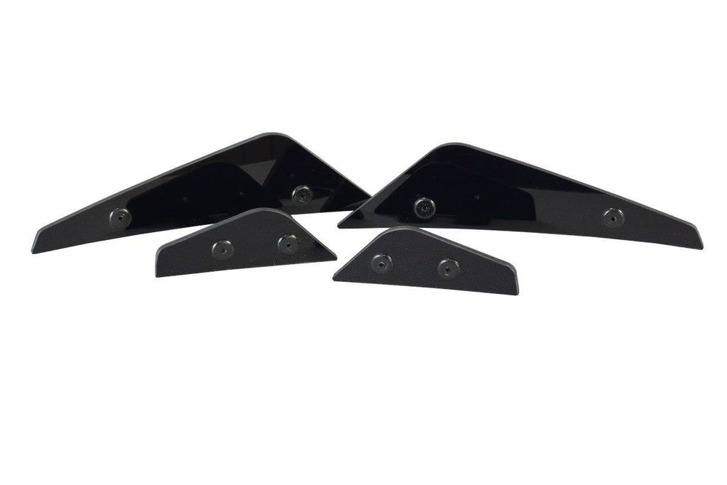 Canards Racing Maxton Design in ABS per Ford Fiesta ST Mk8, vista ravvicinata