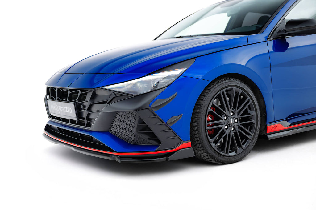 Canards Hyundai Elantra N Mk7 — particolare della finitura