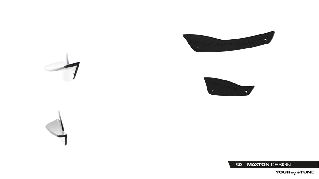 Canards Mercedes CLE C236 AMG 53 Aero — montato sulla vettura