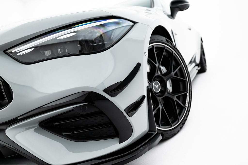 Canards Mercedes CLE C236 AMG 53 Aero — particolare della finitura
