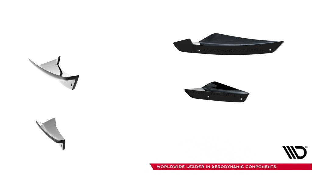 Canards Skoda Octavia RS Mk4 — particolare della finitura