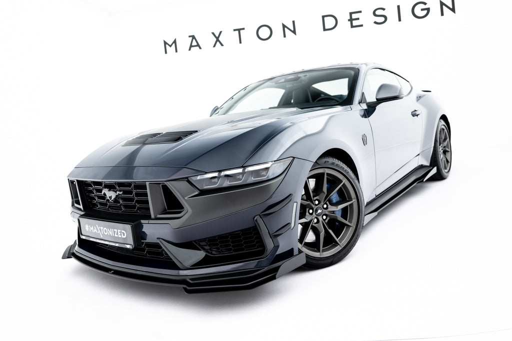 Flap Anteriori Ford Mustang Mk7 Dark Horse Street Pro — montato sulla vettura