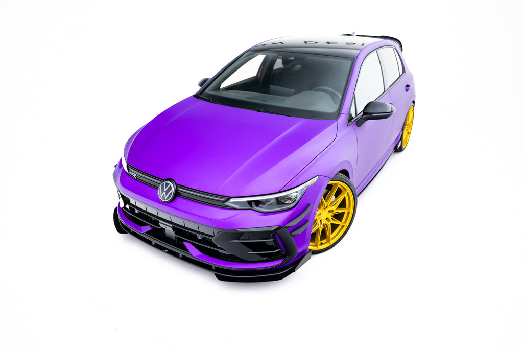 Flap Anteriori Volkswagen Golf R Hatchback Mk8 Facelift Street Pro — particolare della finitura