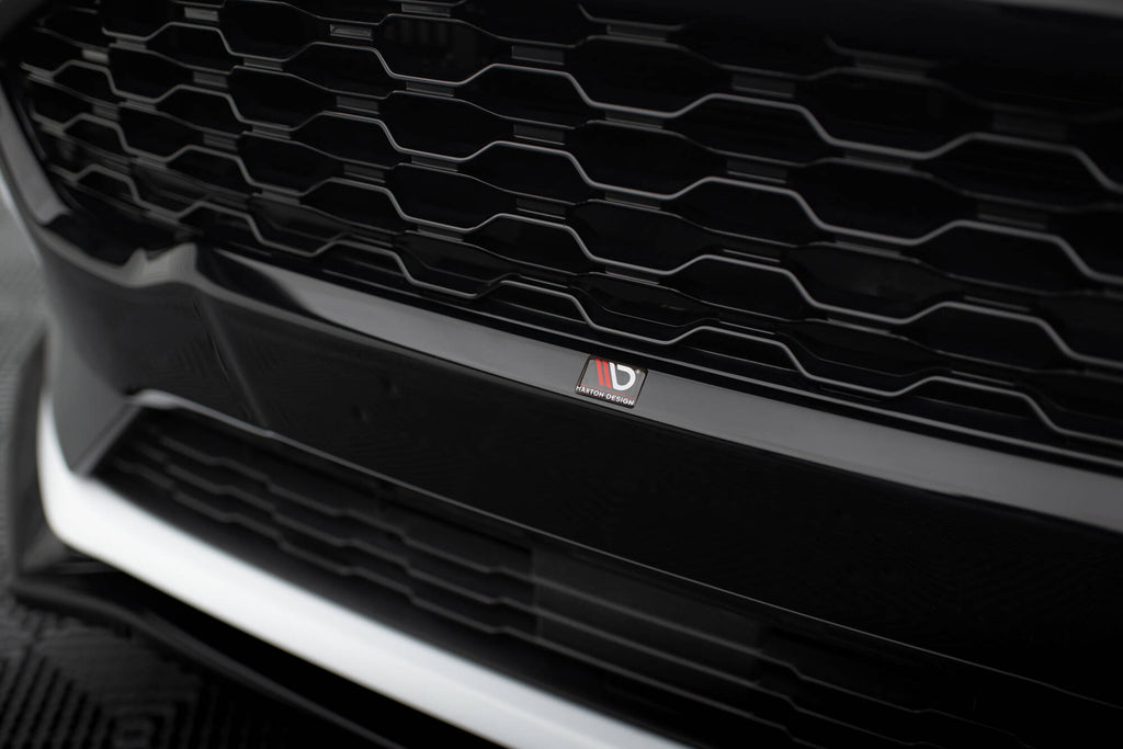 Griglia anteriore Maxton Design per Ford Fiesta ST Mk8, ABS nero lucido — particolare della finitura