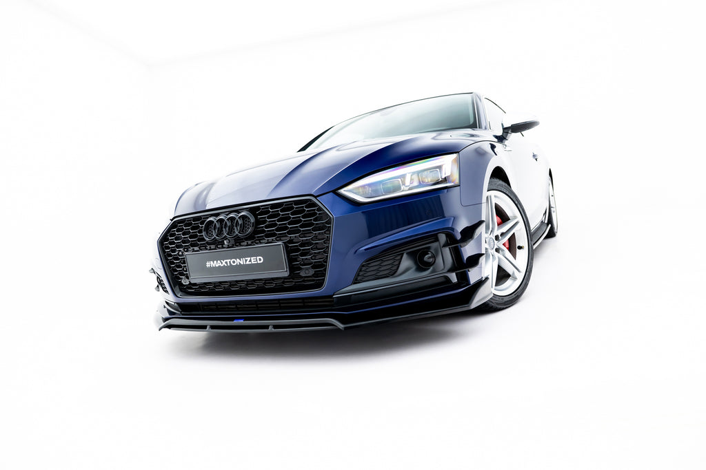 Lip Anteriore Audi S5 Coupé F5 S-Line — vista laterale