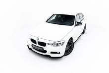 Load image into Gallery viewer, Lip anteriore Maxton Design in ABS nero lucido per BMW Serie 3 M-Pack Berlina F30, vista d insieme