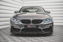 Carica l'immagine nel visualizzatore di Gallery, Lip anteriore Maxton Design per BMW M4 F82, ABS nero lucido - vista d'insieme
