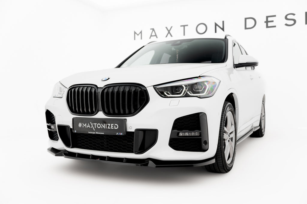 Lip Anteriore BMW X1 F48 Facelift M-Pack — dettaglio del profilo